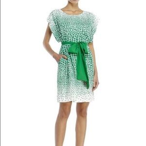 Eliza J short dresses like new white/green